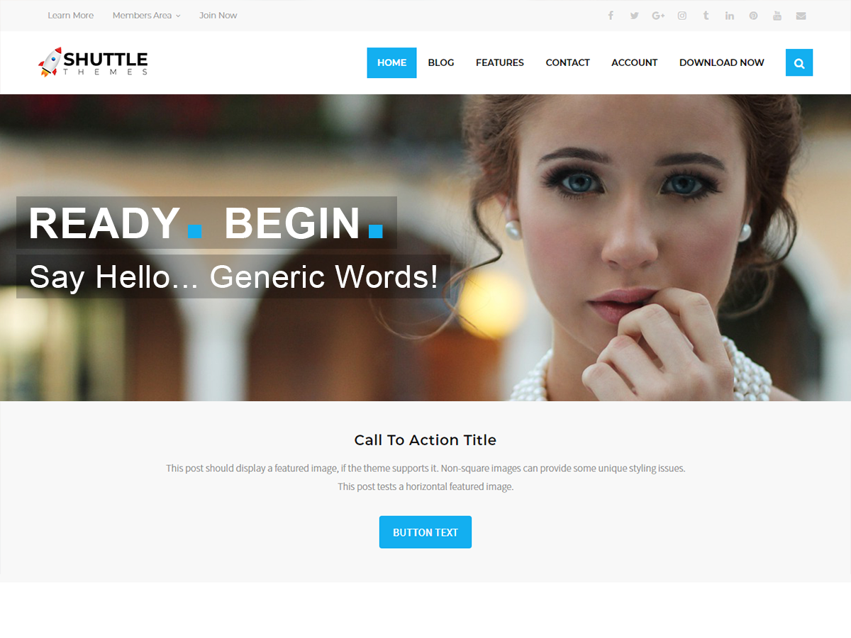 Shuttle WeBusiness Preview Wordpress Theme - Rating, Reviews, Preview, Demo & Download
