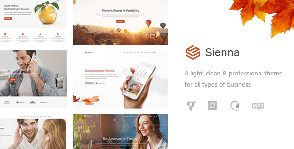 Sienna Preview Wordpress Theme - Rating, Reviews, Preview, Demo & Download