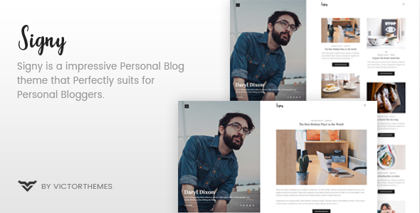 Signy Preview Wordpress Theme - Rating, Reviews, Preview, Demo & Download
