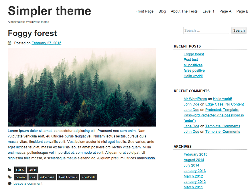 Simpler Preview Wordpress Theme - Rating, Reviews, Preview, Demo & Download
