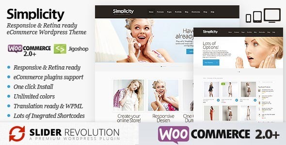 Simplicity Preview Wordpress Theme - Rating, Reviews, Preview, Demo & Download