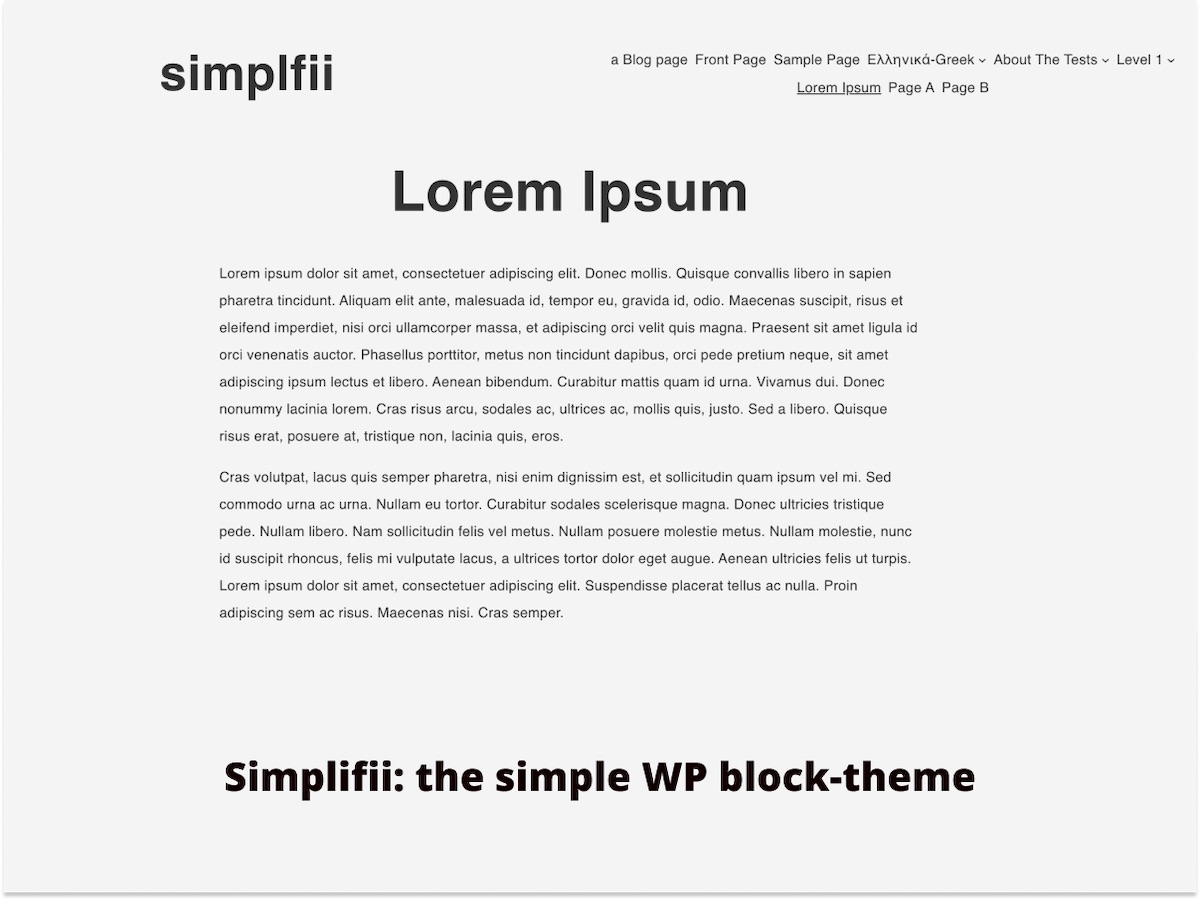 Simplifii Preview Wordpress Theme - Rating, Reviews, Preview, Demo & Download