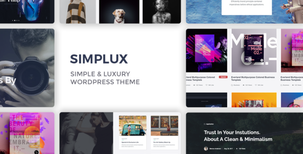 Simplux Preview Wordpress Theme - Rating, Reviews, Preview, Demo & Download