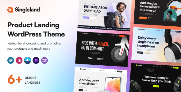Singleland Preview Wordpress Theme - Rating, Reviews, Preview, Demo & Download