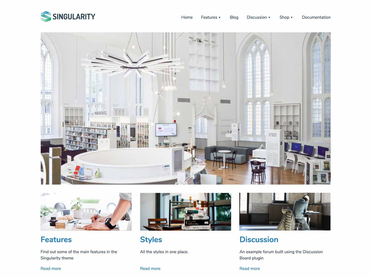 Singularity Preview Wordpress Theme - Rating, Reviews, Preview, Demo & Download