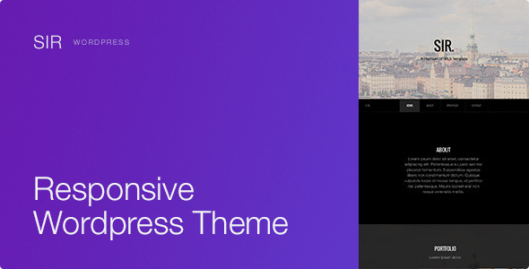 Sir Preview Wordpress Theme - Rating, Reviews, Preview, Demo & Download