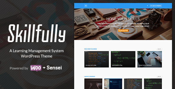 Skillfully Preview Wordpress Theme - Rating, Reviews, Preview, Demo & Download