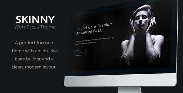 Skinny Preview Wordpress Theme - Rating, Reviews, Preview, Demo & Download