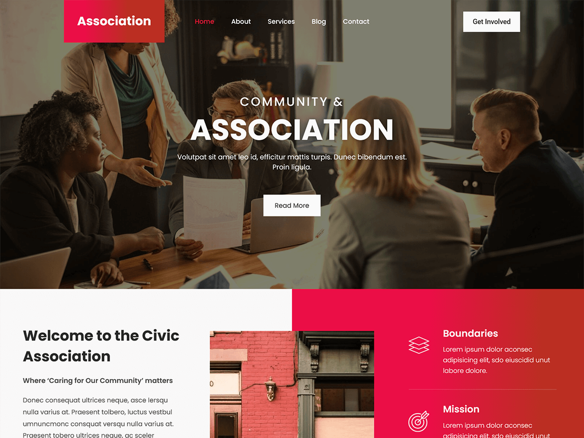 SKT Association Preview Wordpress Theme - Rating, Reviews, Preview, Demo & Download