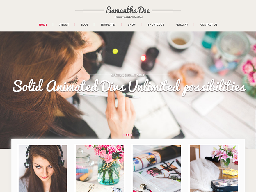 SKT Girlie Preview Wordpress Theme - Rating, Reviews, Preview, Demo & Download