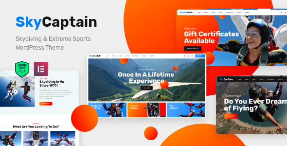 SkyCaptain Preview Wordpress Theme - Rating, Reviews, Preview, Demo & Download