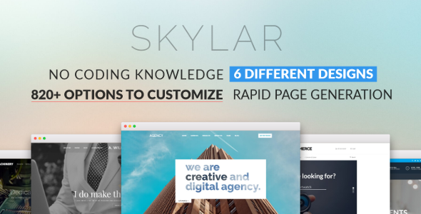 Skylar Preview Wordpress Theme - Rating, Reviews, Preview, Demo & Download