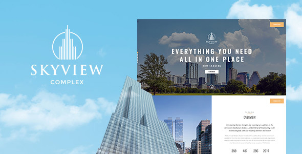 Skyview Complex Preview Wordpress Theme - Rating, Reviews, Preview, Demo & Download