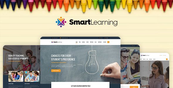 Smart Learning Preview Wordpress Theme - Rating, Reviews, Preview, Demo & Download