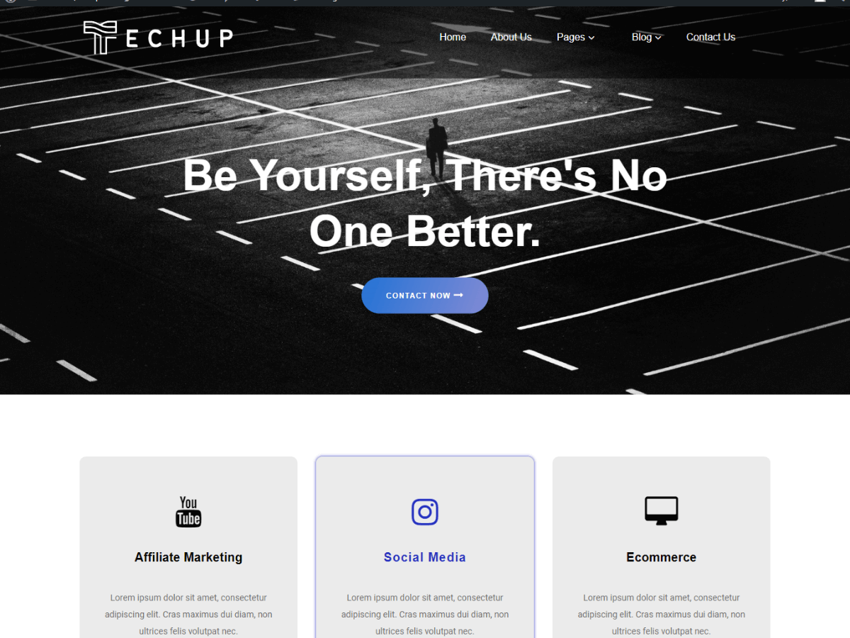 Smart Techup Preview Wordpress Theme - Rating, Reviews, Preview, Demo & Download