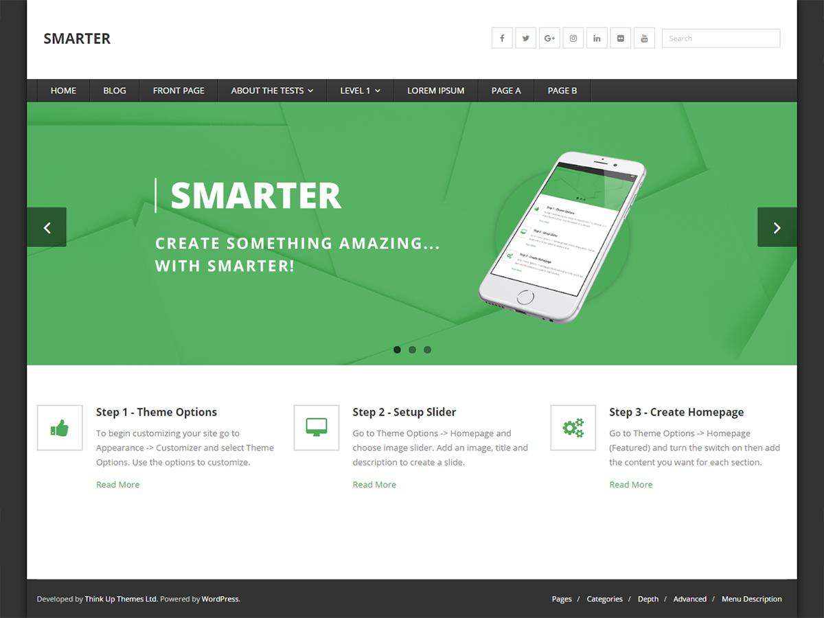 Smarter Preview Wordpress Theme - Rating, Reviews, Preview, Demo & Download