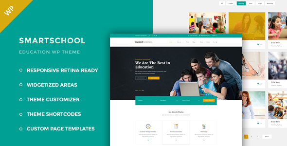 Smartschool Preview Wordpress Theme - Rating, Reviews, Preview, Demo & Download