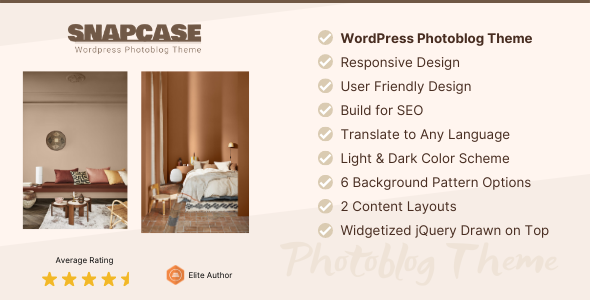 Snapcase Preview Wordpress Theme - Rating, Reviews, Preview, Demo & Download