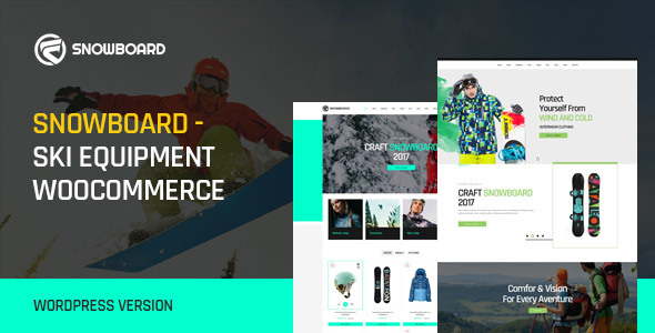 Snowboard Preview Wordpress Theme - Rating, Reviews, Preview, Demo & Download