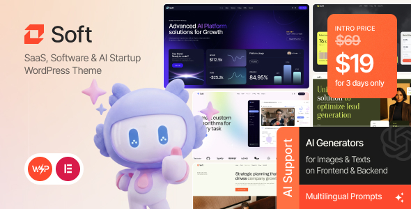 Soft Preview Wordpress Theme - Rating, Reviews, Preview, Demo & Download