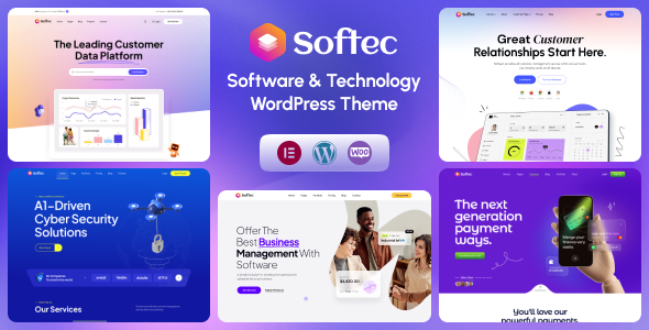 Softec Preview Wordpress Theme - Rating, Reviews, Preview, Demo & Download