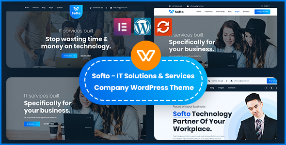 Softo Preview Wordpress Theme - Rating, Reviews, Preview, Demo & Download