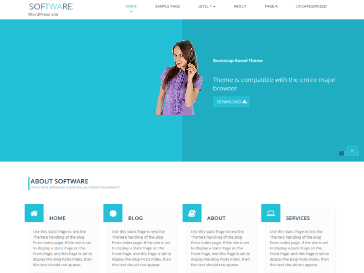 Software Preview Wordpress Theme - Rating, Reviews, Preview, Demo & Download