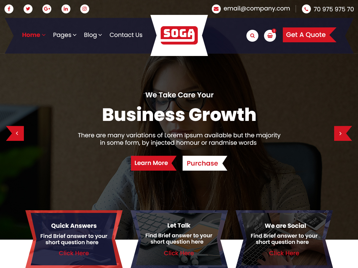 Soga Preview Wordpress Theme - Rating, Reviews, Preview, Demo & Download