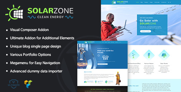Solar Zone Preview Wordpress Theme - Rating, Reviews, Preview, Demo & Download