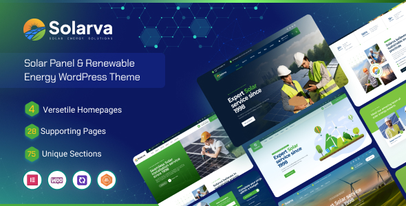 Solarva Preview Wordpress Theme - Rating, Reviews, Preview, Demo & Download