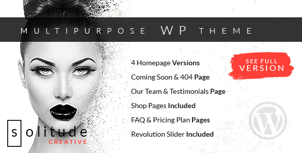 Solitude Business Preview Wordpress Theme - Rating, Reviews, Preview, Demo & Download