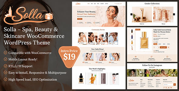 Solla Preview Wordpress Theme - Rating, Reviews, Preview, Demo & Download