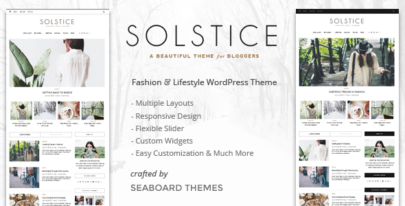 Solstice Preview Wordpress Theme - Rating, Reviews, Preview, Demo & Download