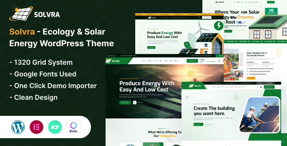 Solvra Preview Wordpress Theme - Rating, Reviews, Preview, Demo & Download