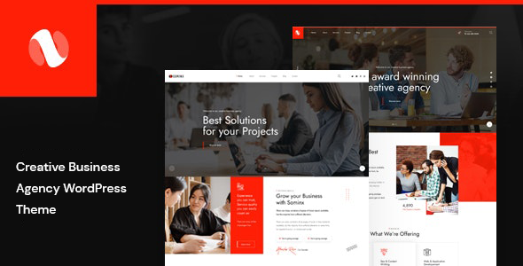Sominx Preview Wordpress Theme - Rating, Reviews, Preview, Demo & Download