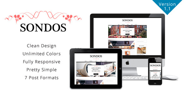 Sondos Preview Wordpress Theme - Rating, Reviews, Preview, Demo & Download
