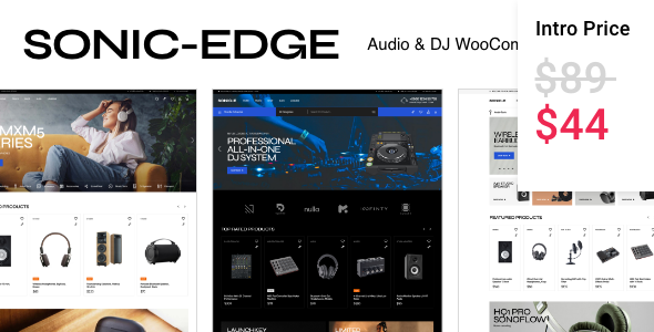 SonicEdge Preview Wordpress Theme - Rating, Reviews, Preview, Demo & Download