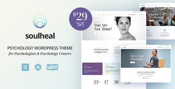 SoulHeal Preview Wordpress Theme - Rating, Reviews, Preview, Demo & Download