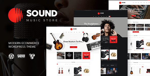 Sound Preview Wordpress Theme - Rating, Reviews, Preview, Demo & Download