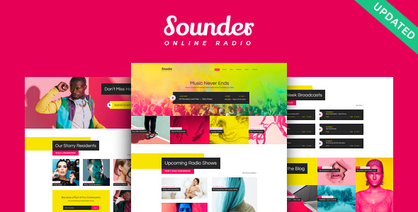Sounder Preview Wordpress Theme - Rating, Reviews, Preview, Demo & Download