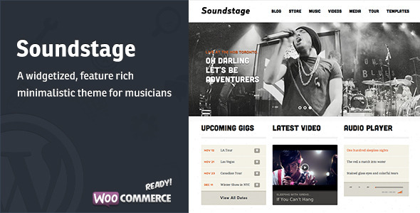 Soundstage Preview Wordpress Theme - Rating, Reviews, Preview, Demo & Download