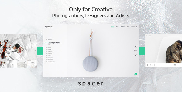 Spacer Preview Wordpress Theme - Rating, Reviews, Preview, Demo & Download