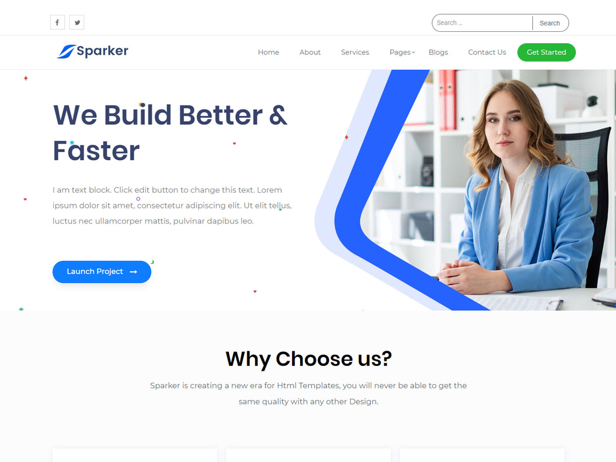 Sparker Preview Wordpress Theme - Rating, Reviews, Preview, Demo & Download