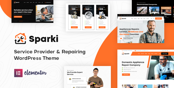 Sparki Preview Wordpress Theme - Rating, Reviews, Preview, Demo & Download