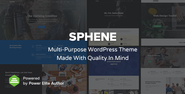 Sphene Preview Wordpress Theme - Rating, Reviews, Preview, Demo & Download