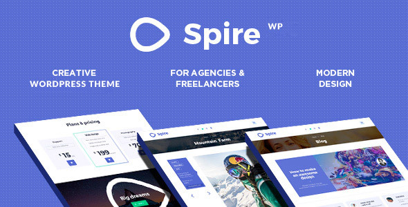 Spire Preview Wordpress Theme - Rating, Reviews, Preview, Demo & Download