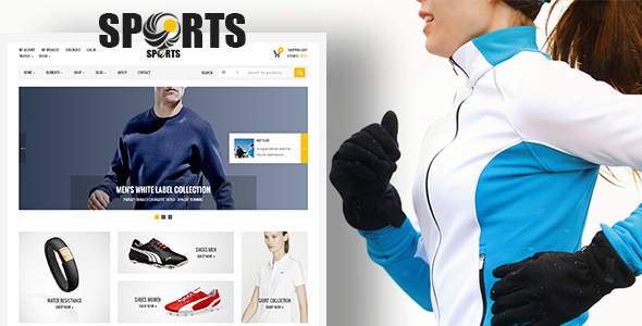 Sport Shop Preview Wordpress Theme - Rating, Reviews, Preview, Demo & Download
