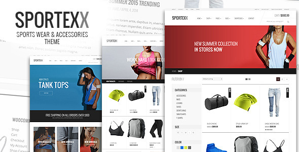 Sportexx Preview Wordpress Theme - Rating, Reviews, Preview, Demo & Download