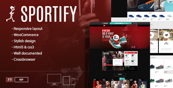 Sportify Preview Wordpress Theme - Rating, Reviews, Preview, Demo & Download