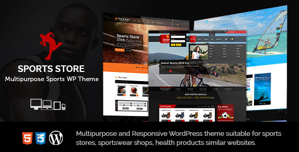Sports Store Preview Wordpress Theme - Rating, Reviews, Preview, Demo & Download